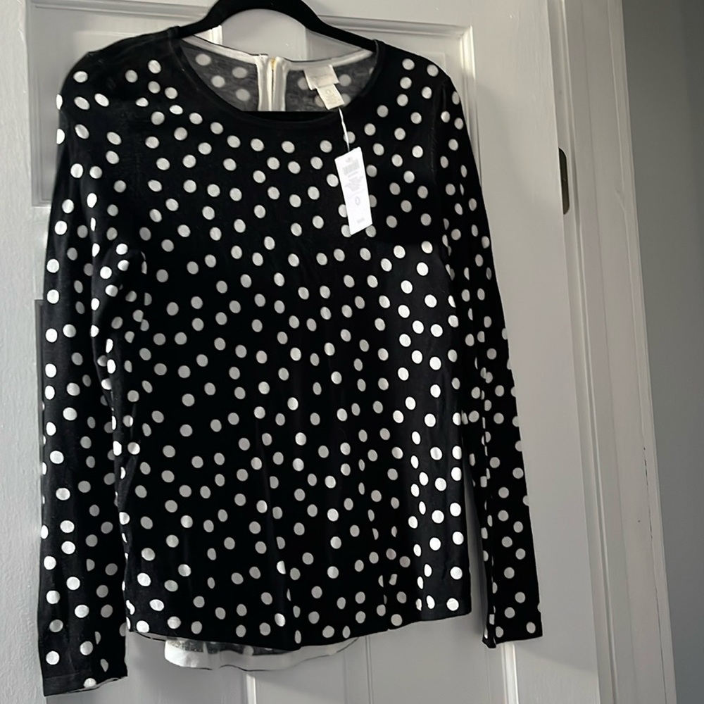 NWT Chico light weight long sleeve sweater size 0